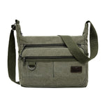 Men's Vintage Canvas Shoulder bag - Big Capacity