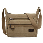 Men's Vintage Canvas Shoulder bag - Big Capacity